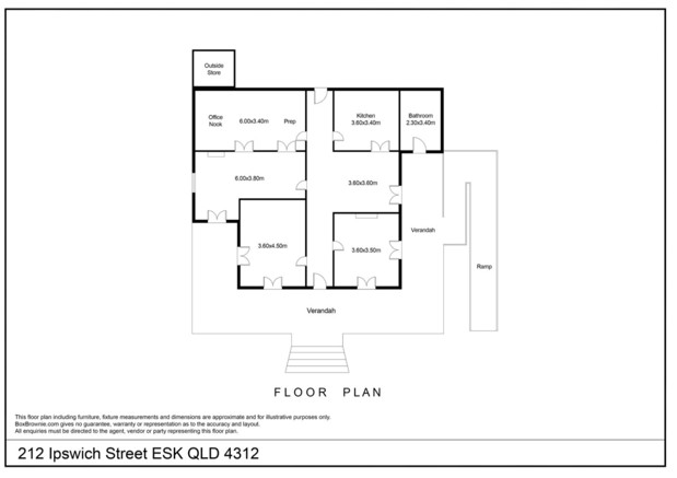 Busy Country Café & Freehold – Prime Investment Opportunity — floor plan 1